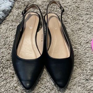 💙Black flats